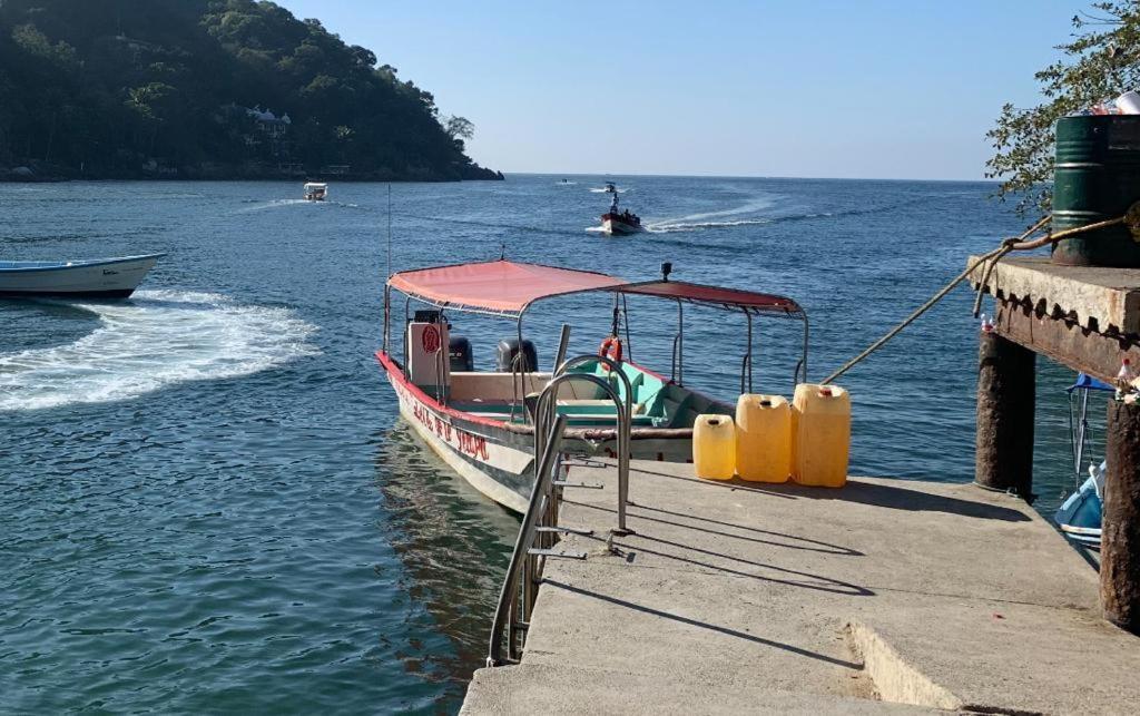 Villa Casa palmito with AC cerca de la playa Yelapa Exterior foto